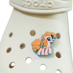 Croc Jibbitz | Pink Orange My Little Pony Shoe Charm